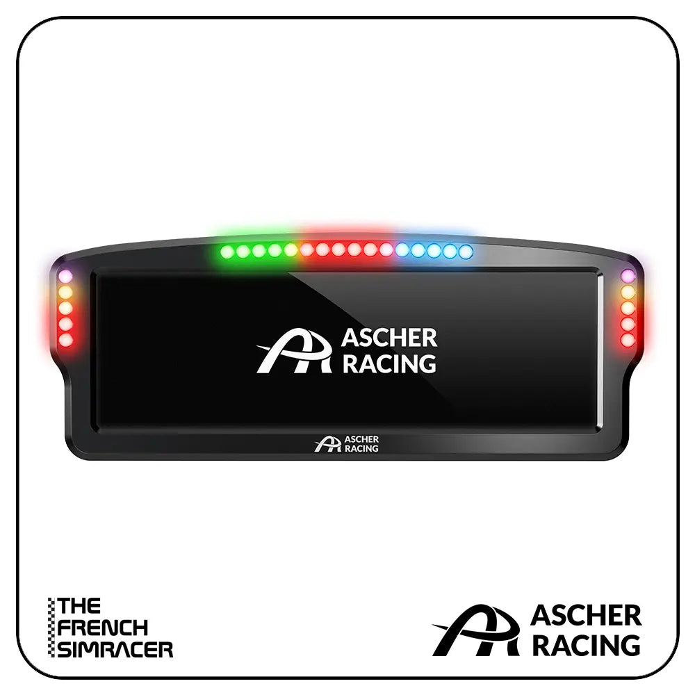 Ascher Racing Dashboard 8” - The French Simracer