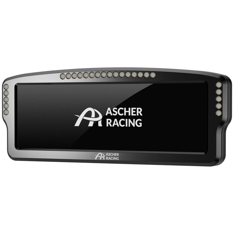Ascher Racing 8" Dashboard quarter-inch mount on the back