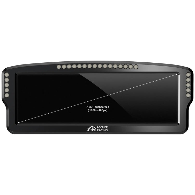 Ascher Racing 8" Dashboard - The French Simracer