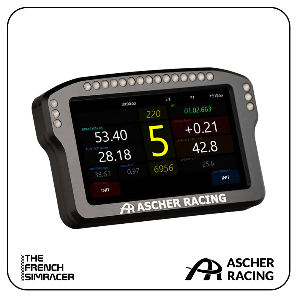 Ascher Racing Dashboard - The French Simracer