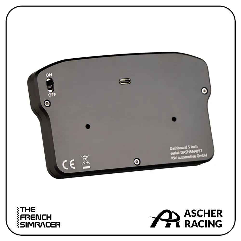 Ascher Racing Dashboard - The French Simracer
