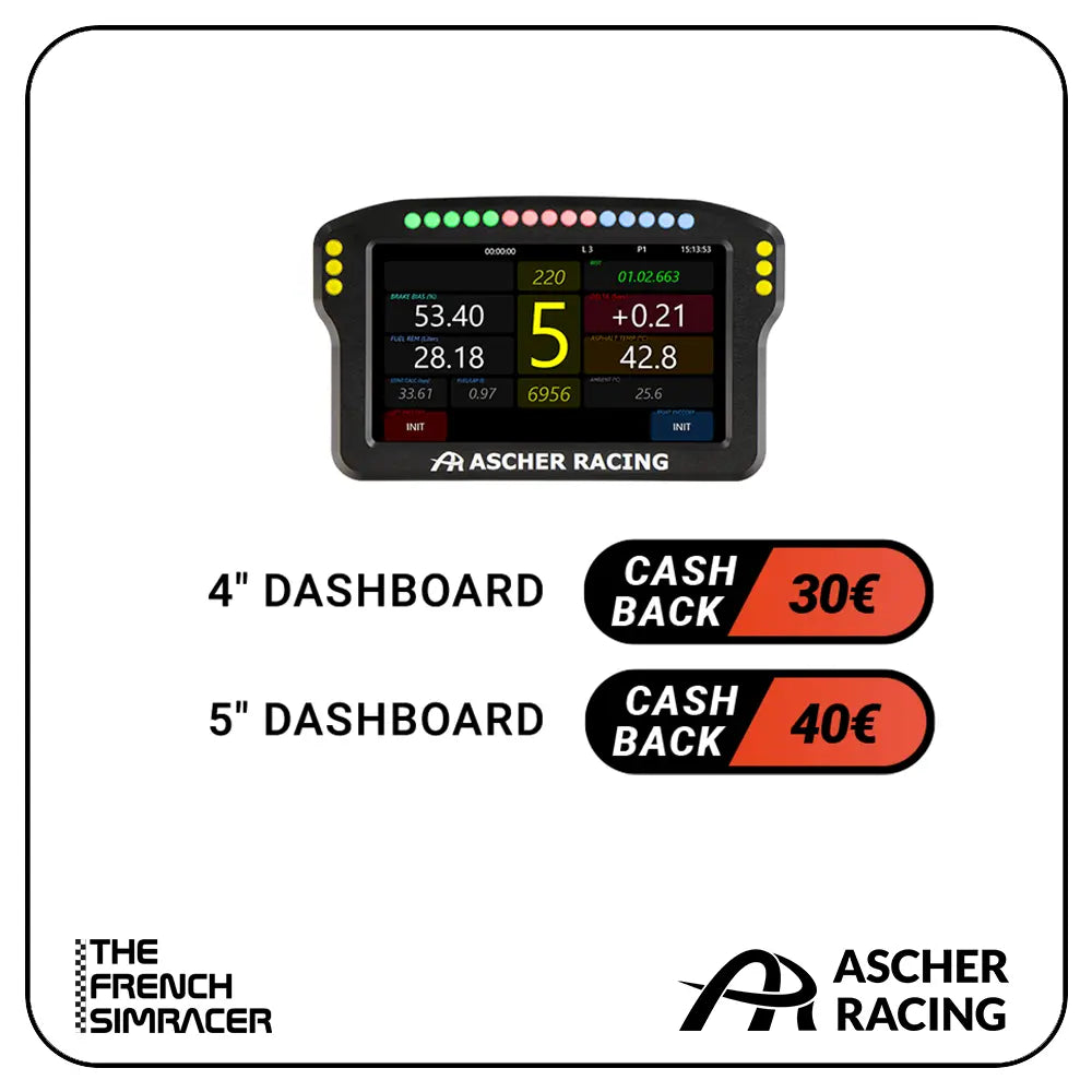 Ascher Racing Dashboard - The French Simracer