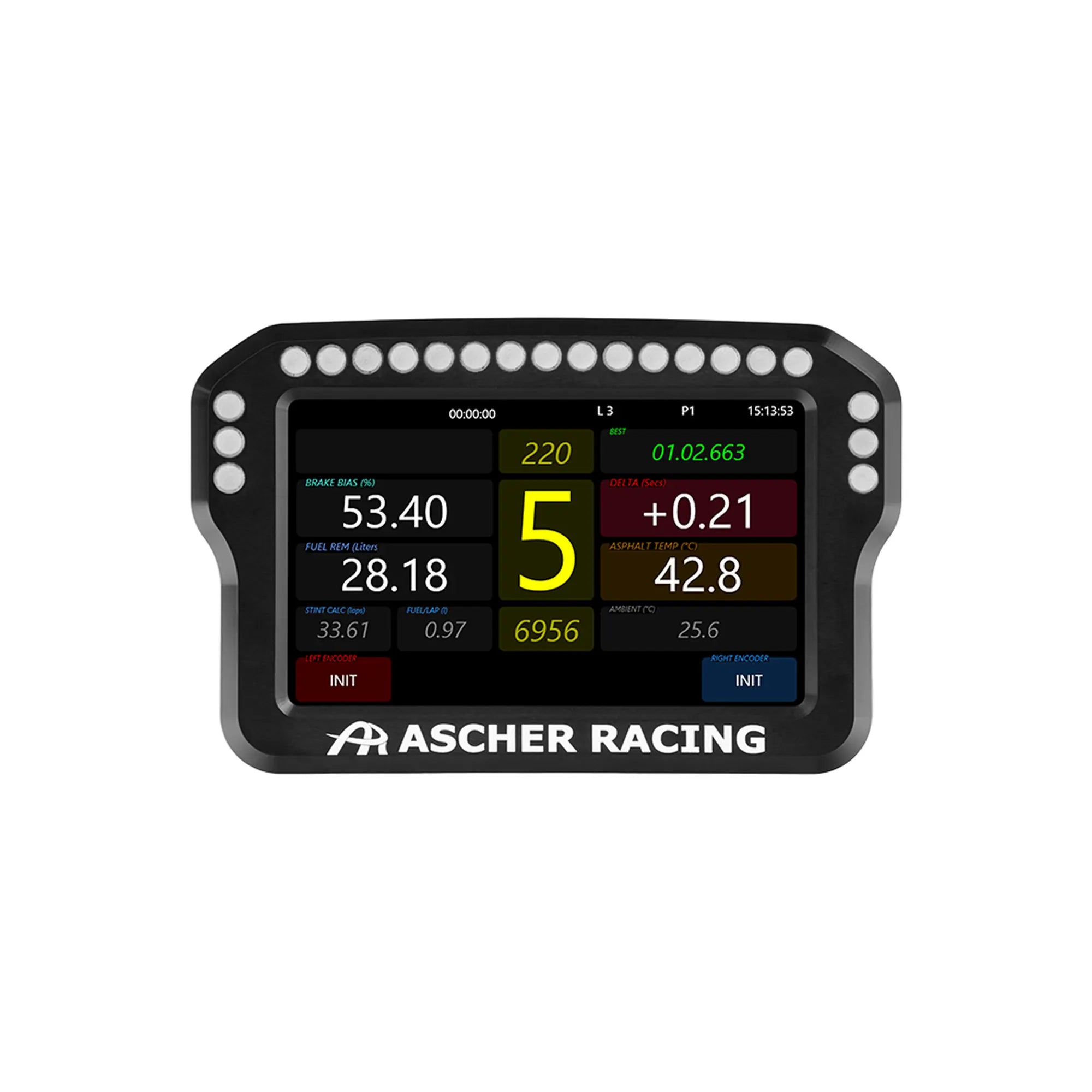 Ascher Racing Dashboard - The French Simracer