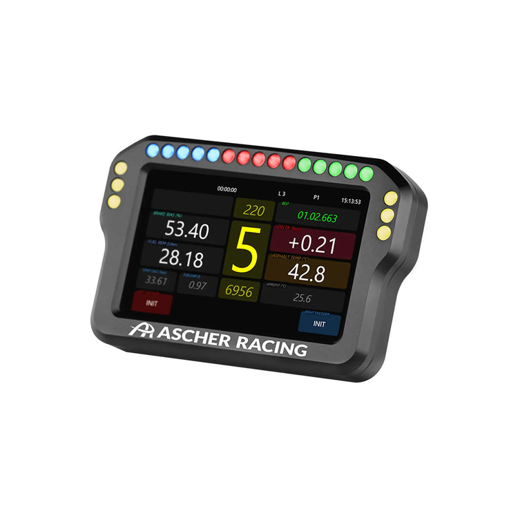 Ascher Racing 4" / 5" Dashboard, 21 RGB LEDs in individual bores (view 11)