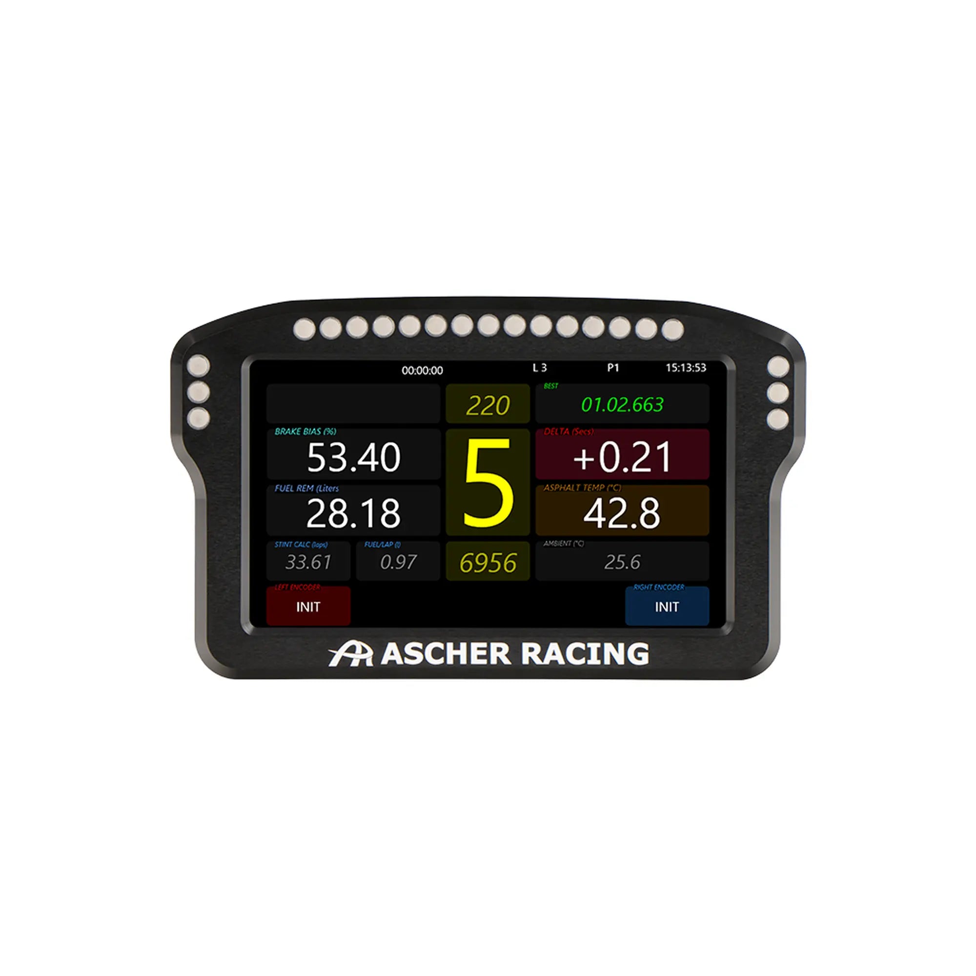 Ascher Racing Dashboard - The French Simracer