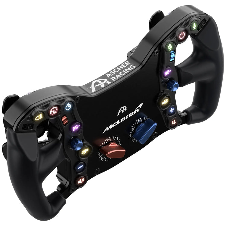 Ascher Racing McLaren Artura Pro magnetic double paddle shifters and clutch paddles