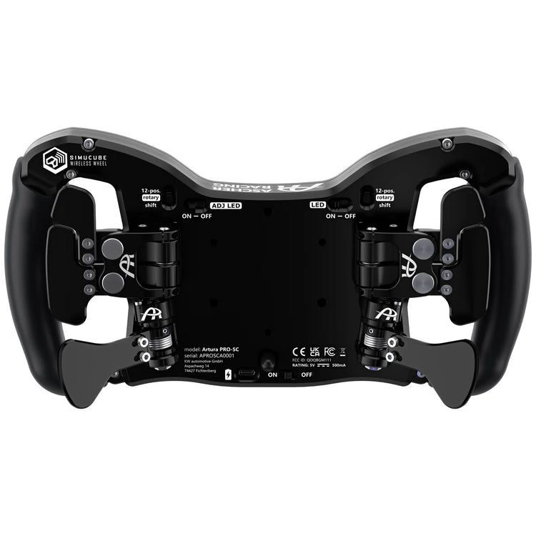 Ascher Racing McLaren Artura Pro, Esports wheel based on the McLaren Artura GT4