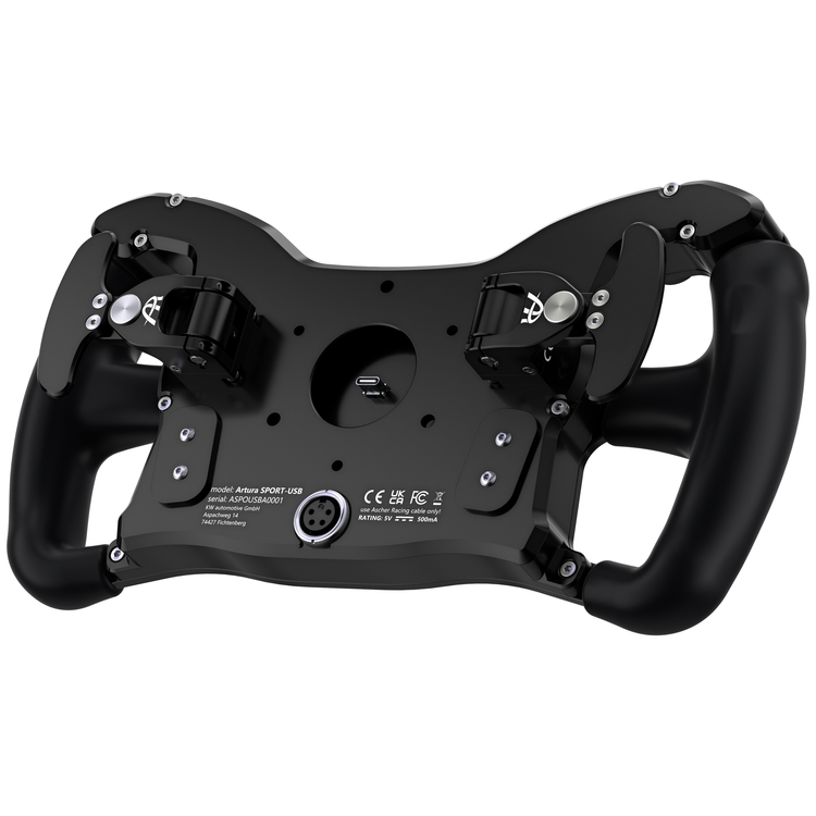 Ascher Racing McLaren Artura Sport upgradeable to double shifters and clutch paddles