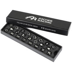 Ascher Racing x Lovely Sim Racing Button Caps - The French Simracer