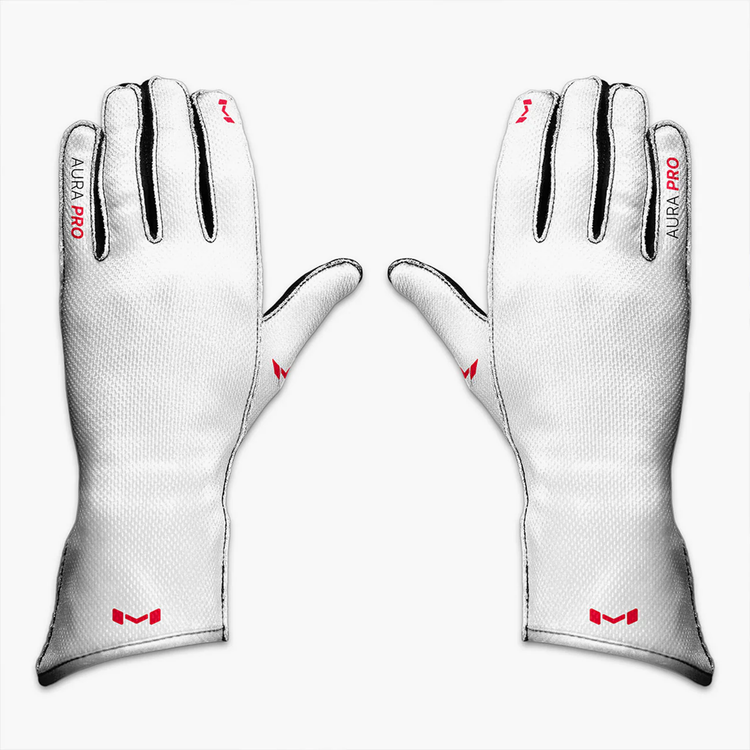 Aura Pro Arctic Gloves by Moradness - The French Simracer