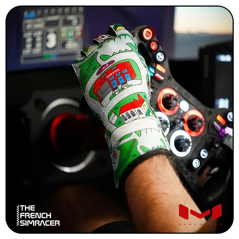 Aura Pro Future Racer Gloves by Moradness - The French Simracer