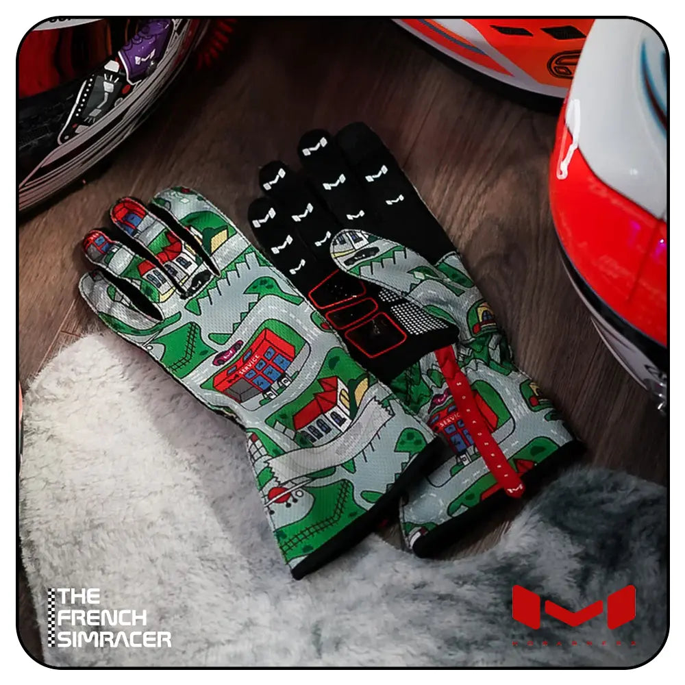 Aura Pro Future Racer Gloves by Moradness - The French Simracer