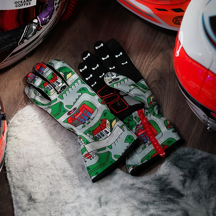 Aura Pro Future Racer Gloves by Moradness - The French Simracer