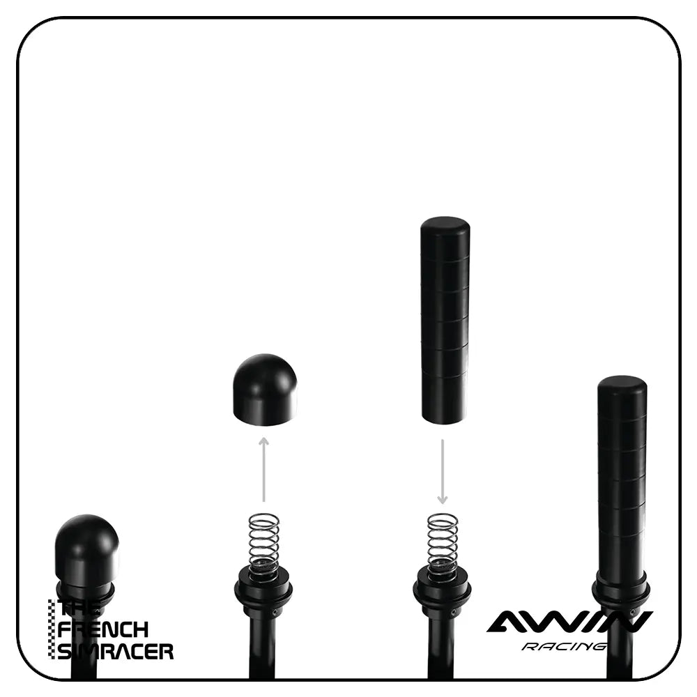 Awin Sequential Shifter Handle for HyperShift - The French Simracer