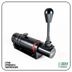BDH H2SQ Black & Red – H-pattern + Sequential Shifter for Sim Racing - The French Simracer