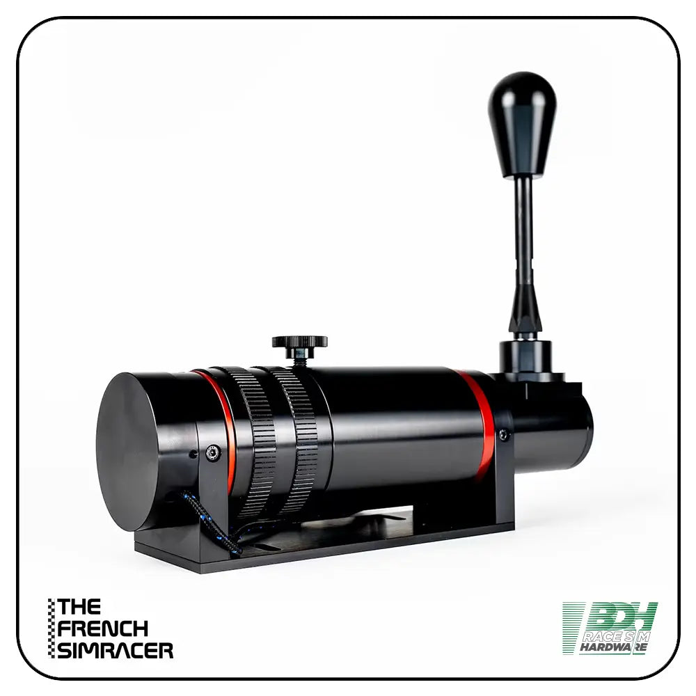 BDH H2SQ Black & Red – H-pattern + Sequential Shifter for Sim Racing - The French Simracer