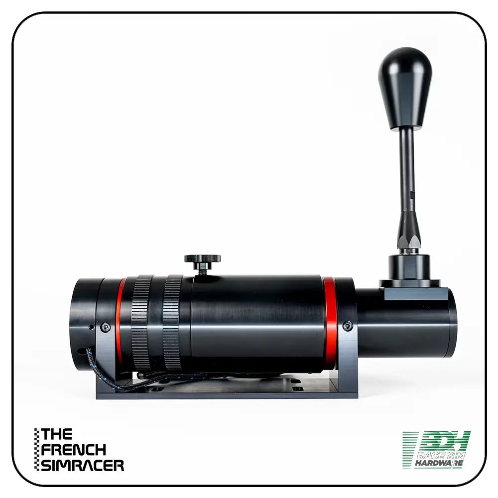 BDH H2SQ Black & Red – H-pattern + Sequential Shifter for Sim Racing - The French Simracer