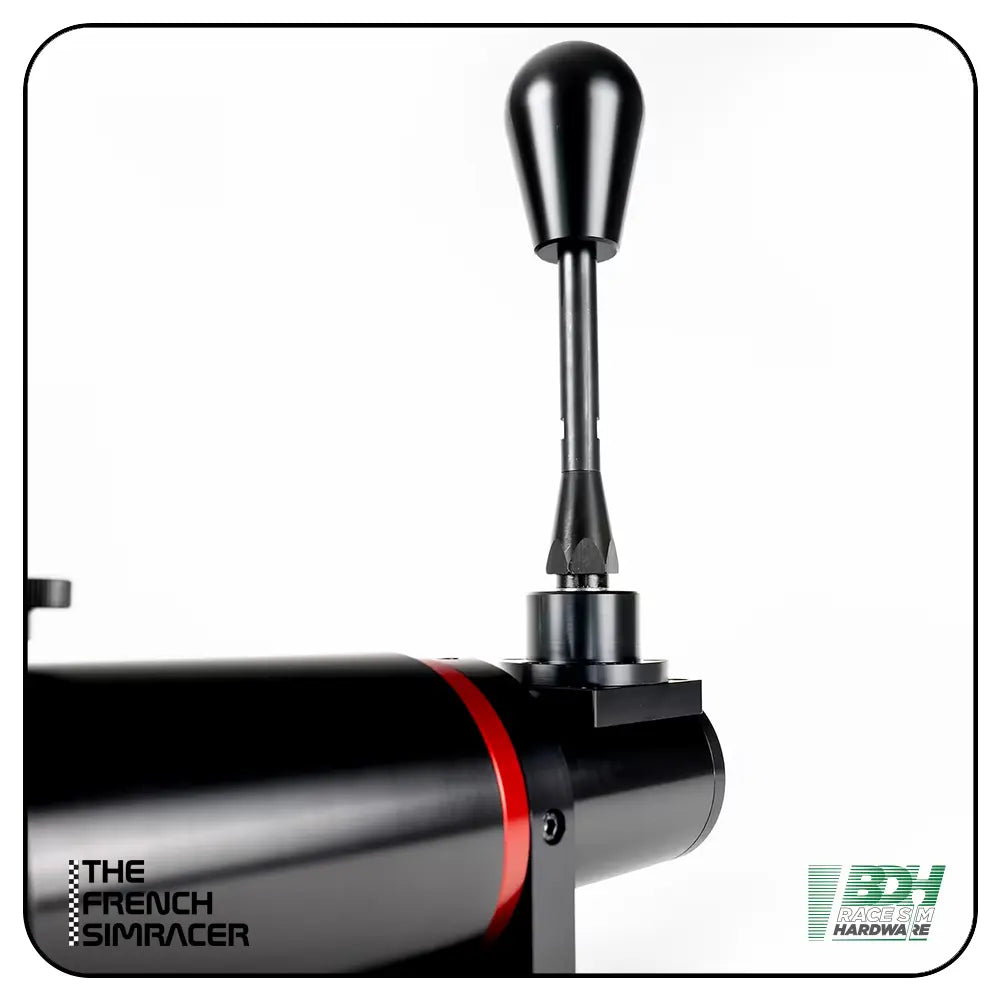 BDH H2SQ Black & Red – H-pattern + Sequential Shifter for Sim Racing - The French Simracer