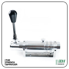BDH H2SQ Silver – H-pattern + Sequential Shifter for Sim Racing - The French Simracer