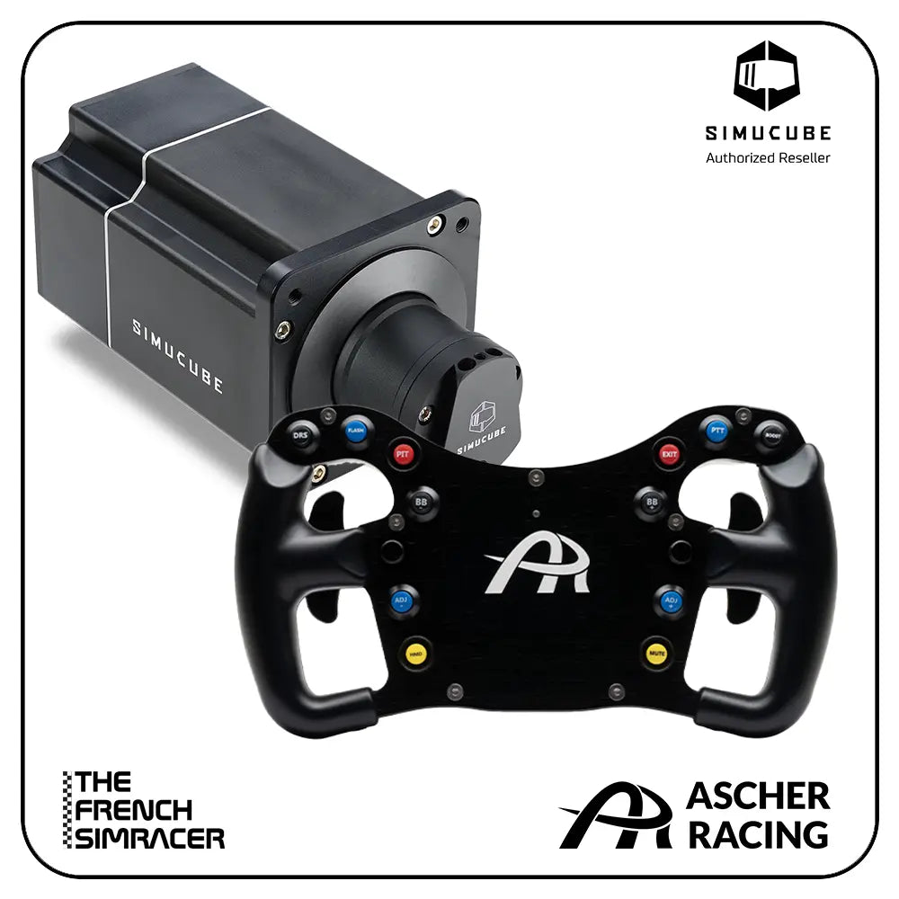 BUNDLE: ASCHER F28+ SIMUCUBE 2 The French Simracer