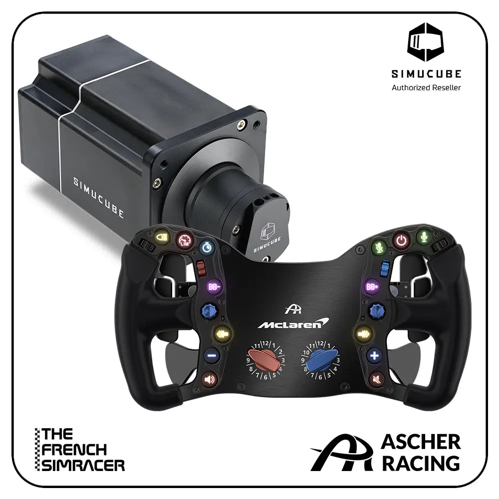 BUNDLE: McLAREN ARTURA PRO + SIMUCUBE 2 The French Simracer