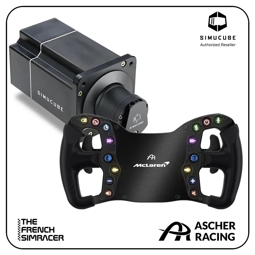 BUNDLE: McLAREN ARTURA Sport + SIMUCUBE 2 The French Simracer