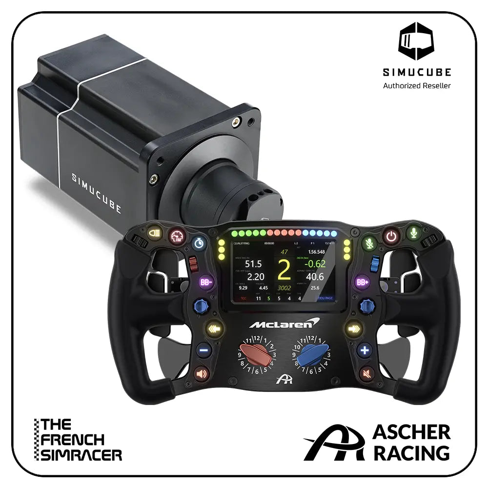 BUNDLE: McLAREN ARTURA ULTIMATE + SIMUCUBE 2 The French Simracer