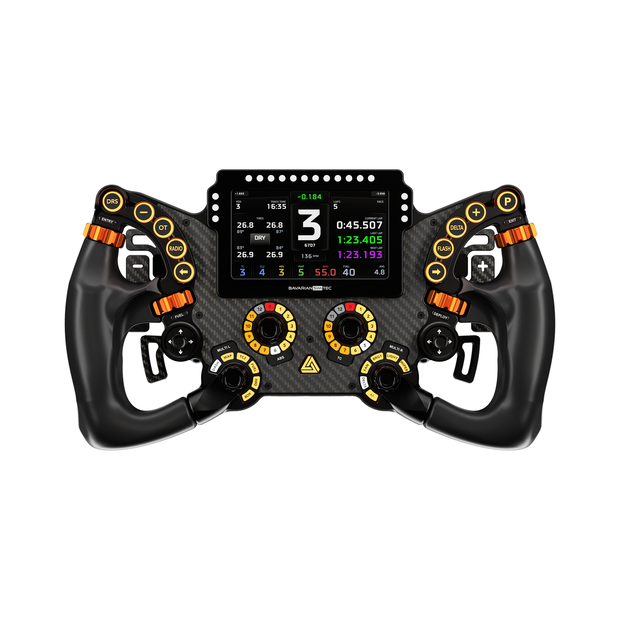Bavarian SimTec Delta Pro SC – Simucube Edition Steering Wheel - The French Simracer