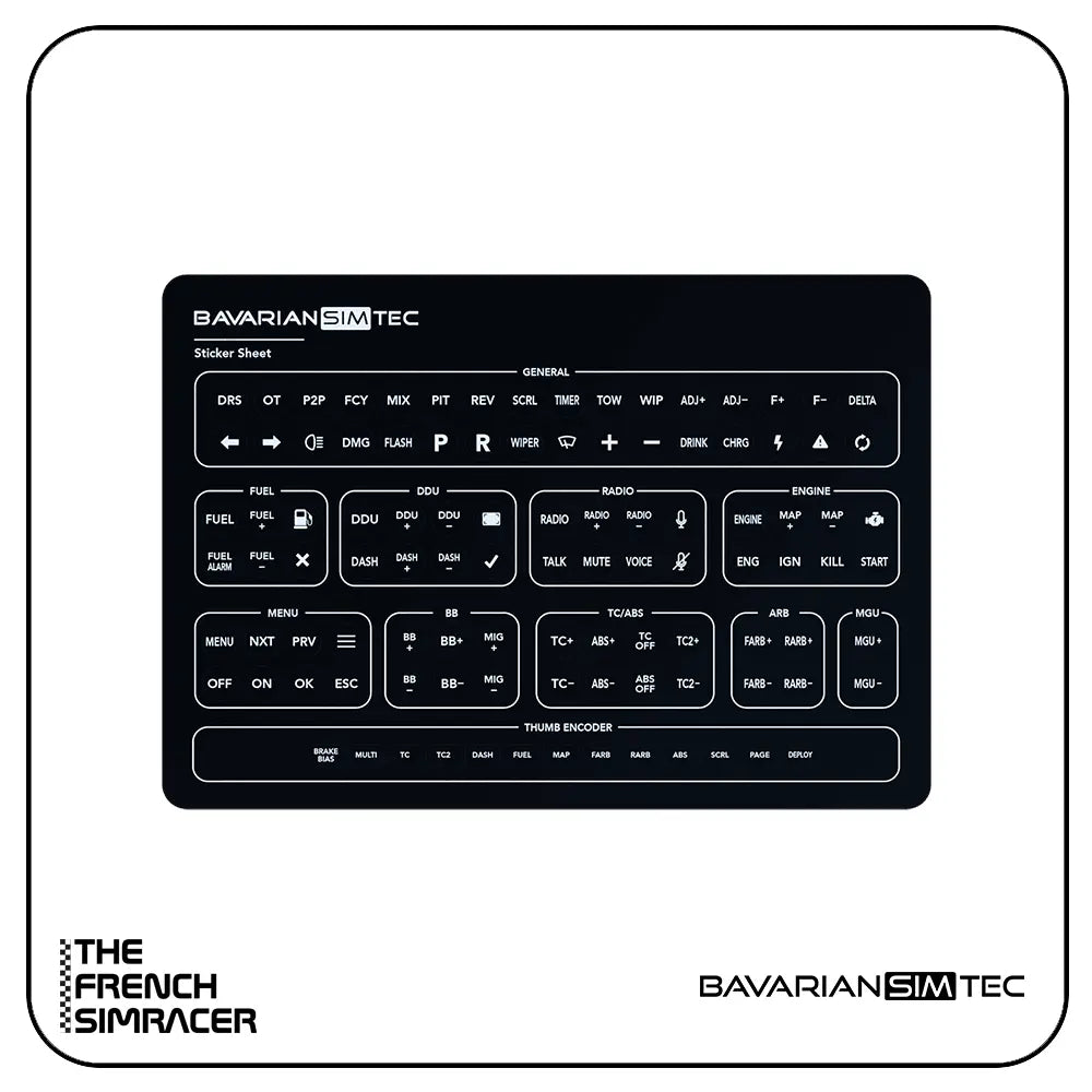 BavarianSimTec Alpha Sim Racing Steering Wheel - The French Simracer