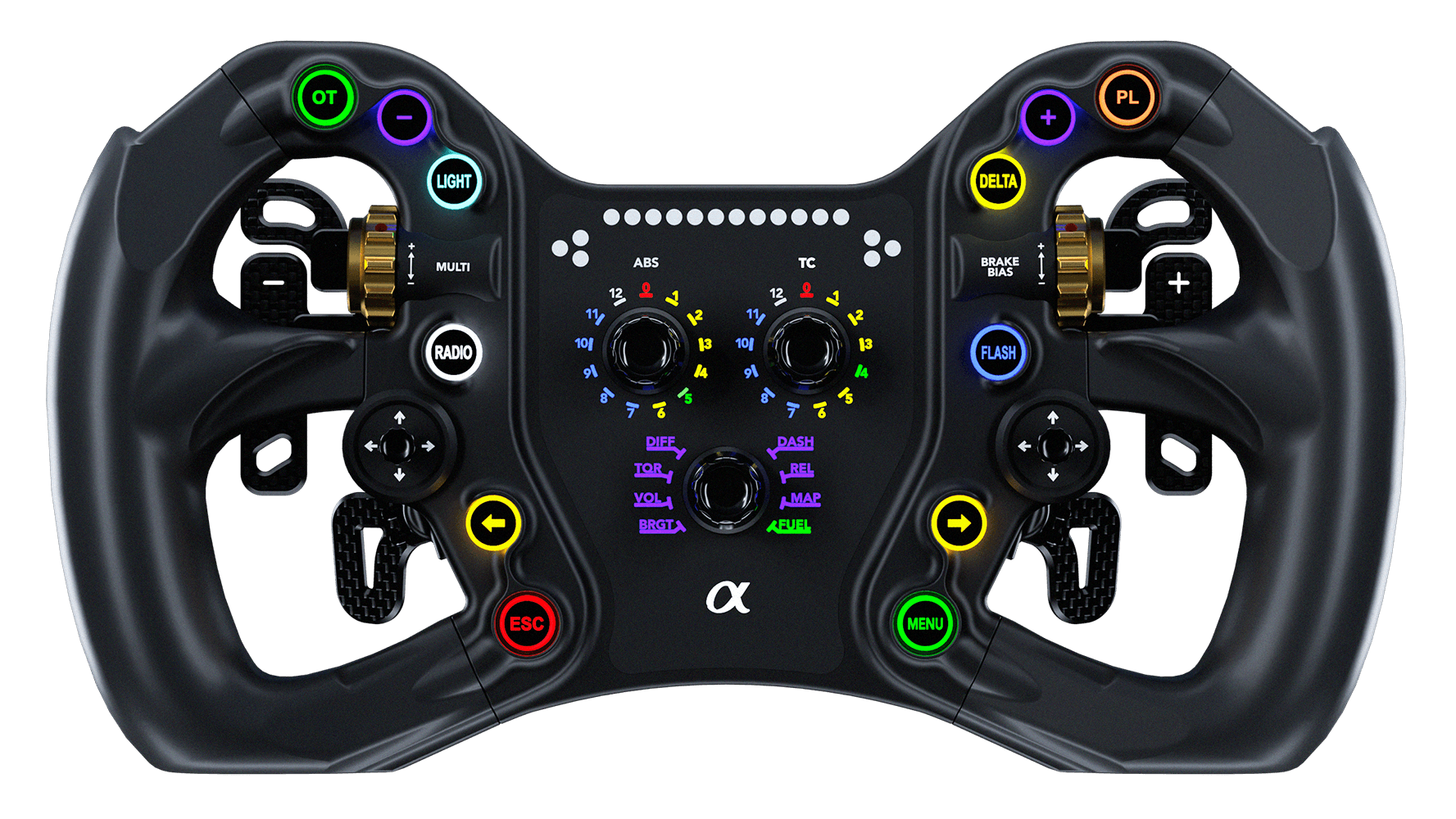 BavarianSimTec Alpha Steering Wheel - The French Simracer