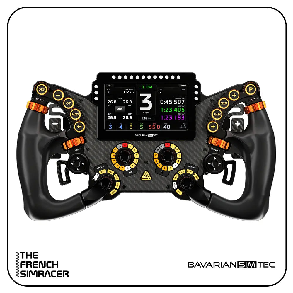 BavarianSimTec Delta Pro SC Steering Wheel - The French Simracer