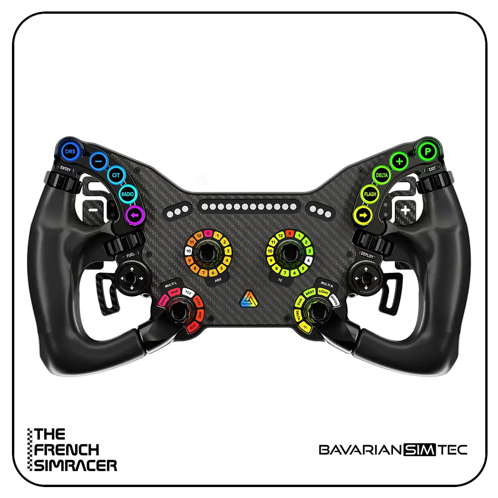 BavarianSimTec Delta Pulse Steering Wheel - The French Simracer
