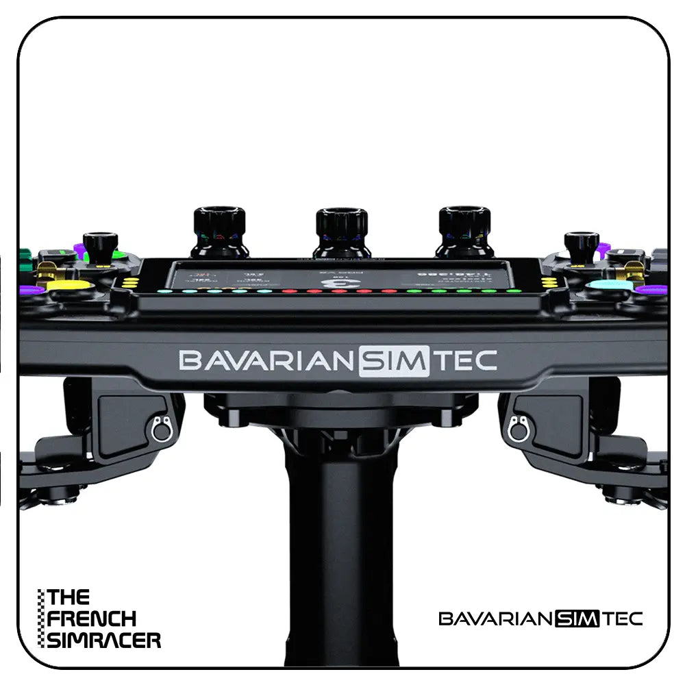 BavarianSimTec OmegaPRO V2 Sim Racing Steering Wheel - The French Simracer