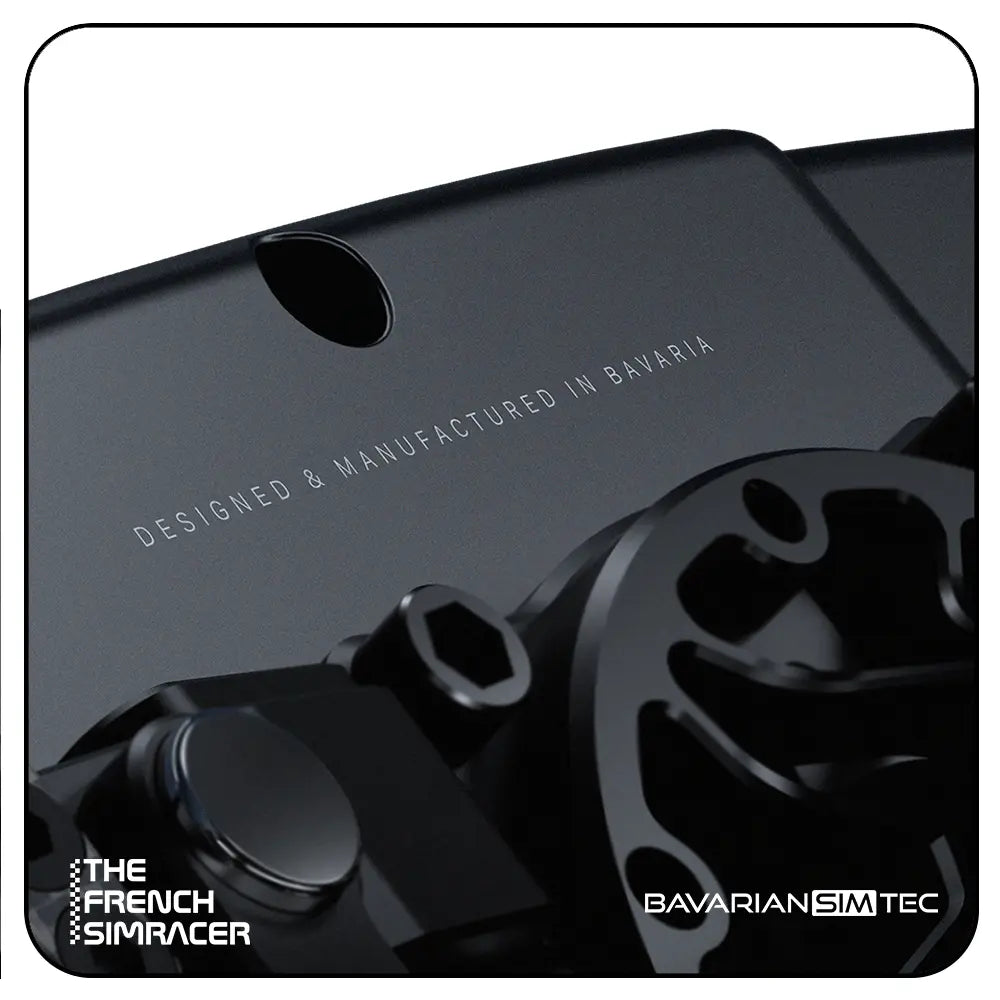 BavarianSimTec OmegaPRO V2 Sim Racing Steering Wheel - The French Simracer