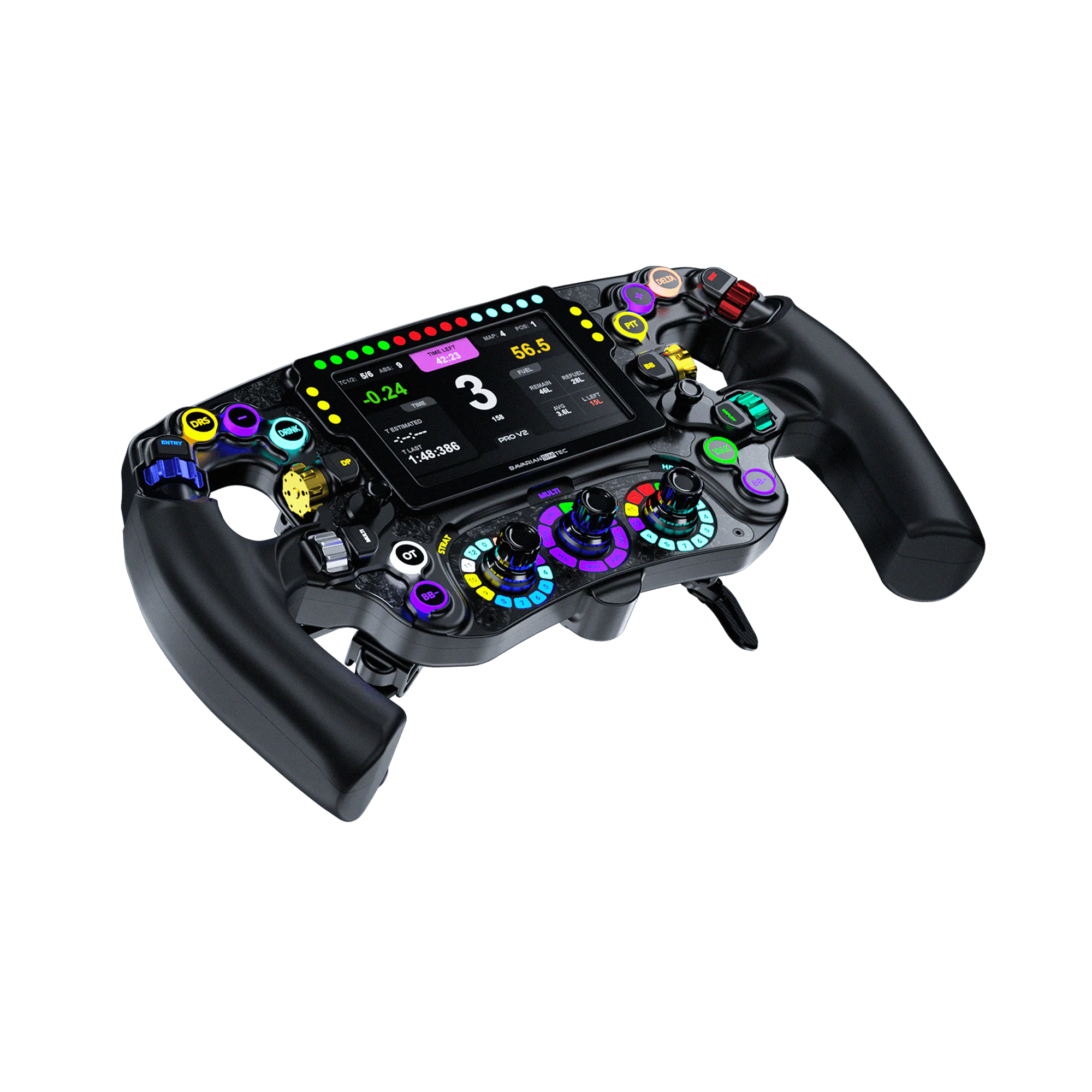 BavarianSimTec OmegaPRO V2 Sim Racing Steering Wheel - The French Simracer