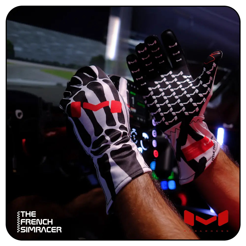 Bones X-Ray Gloves by Moradness - The French Simracer