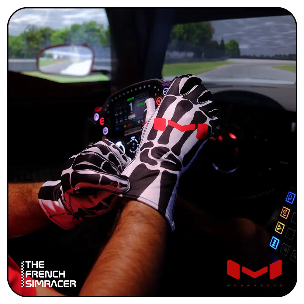 Bones X-Ray Gloves by Moradness - The French Simracer