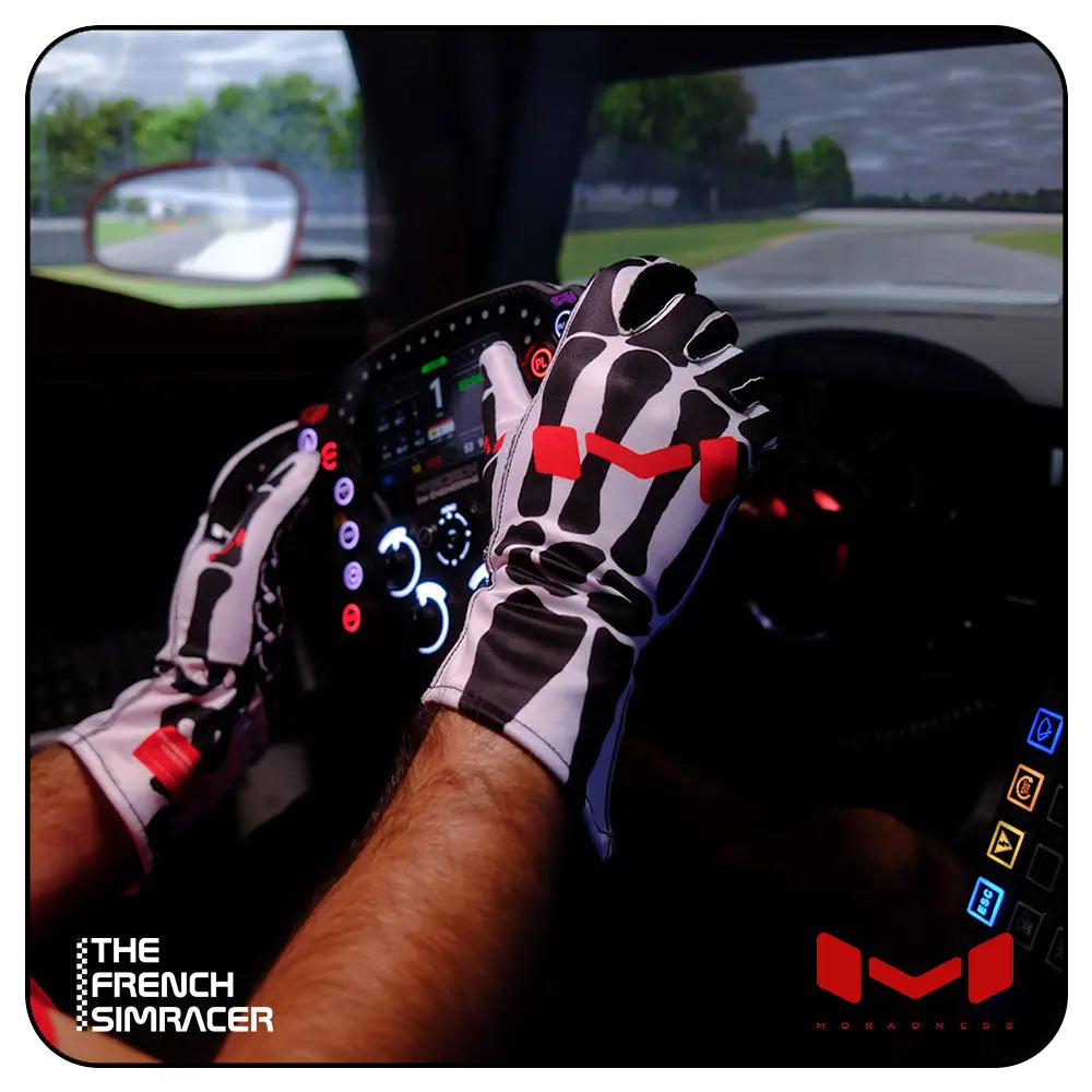 Bones X-Ray Gloves by Moradness - The French Simracer
