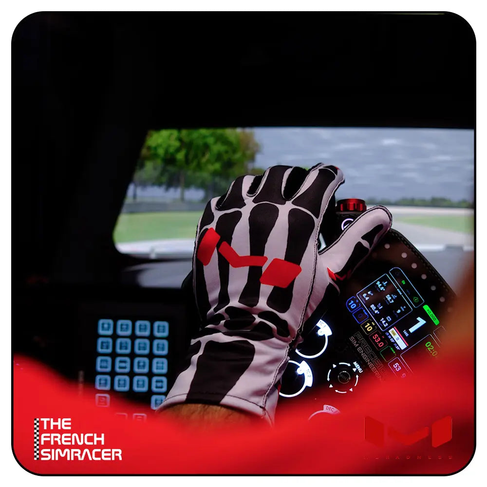 Bones X-Ray Gloves by Moradness - The French Simracer