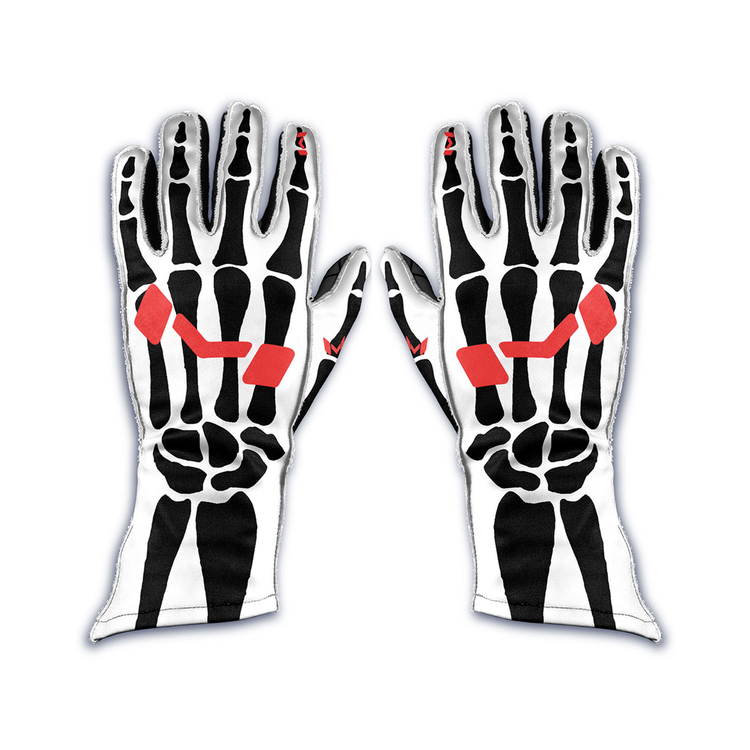 Gants Bones X-Ray par Moradness - The French Simracer
