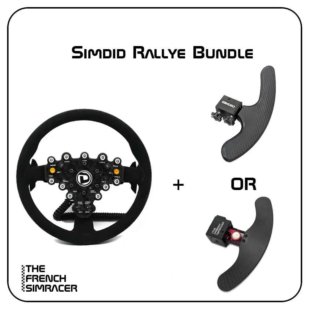 Bundle Simdid GTW Rallye with Push-Pull Shifter The French Simracer