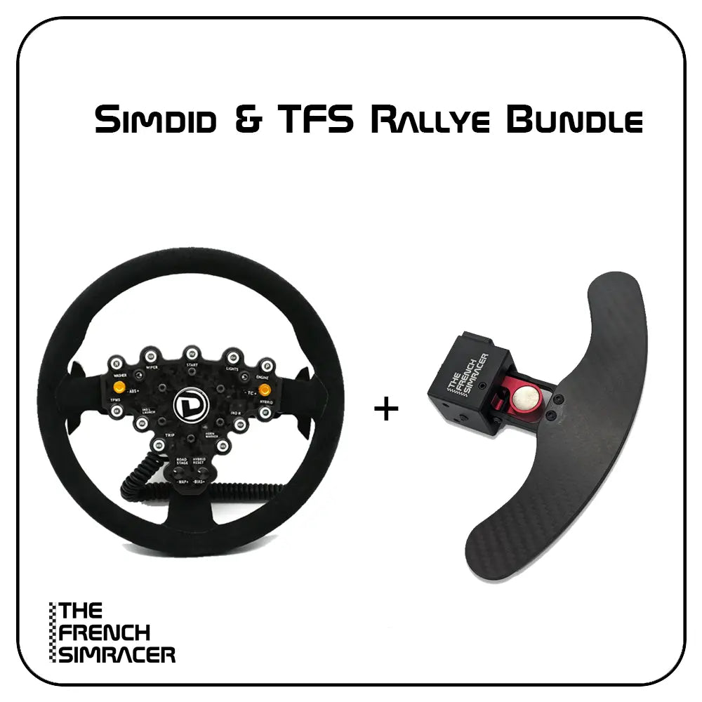 Bundle Simdid GTW Rallye with Push-Pull Shifter The French Simracer