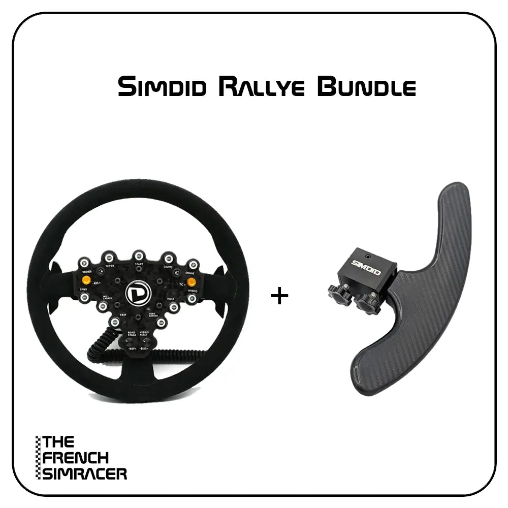 Bundle Simdid GTW Rallye with Push-Pull Shifter The French Simracer