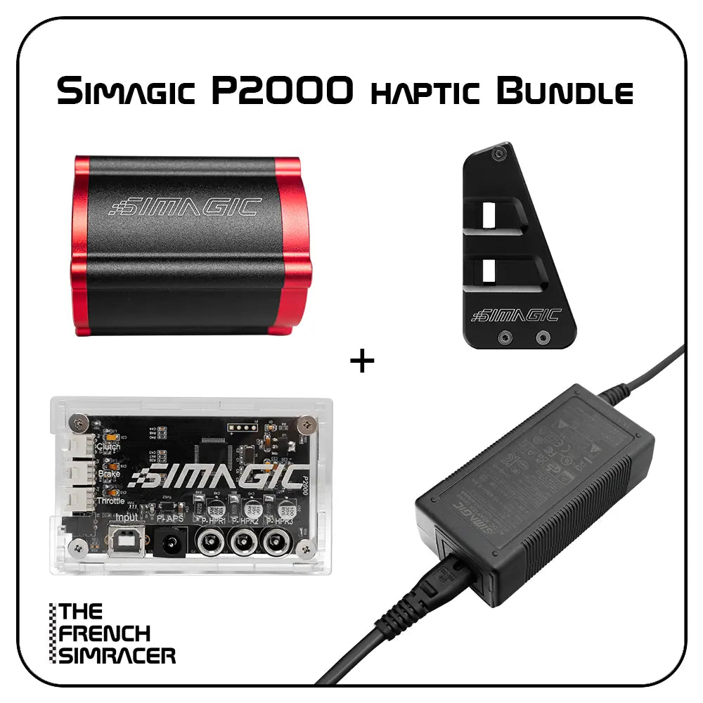 Bundle of Haptic for Simagic P2000 The French Simracer