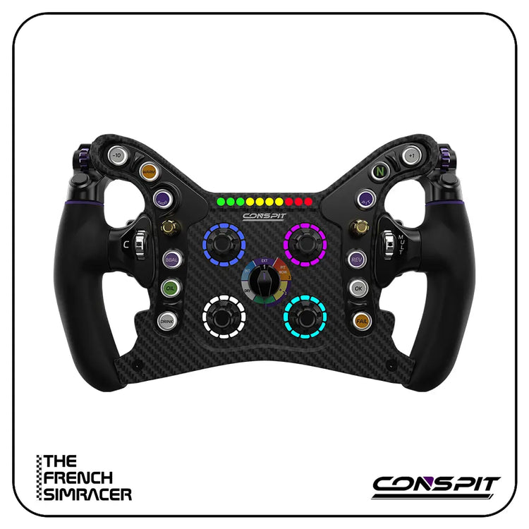 CONSPIT 280FR Steering Wheel - The French Simracer
