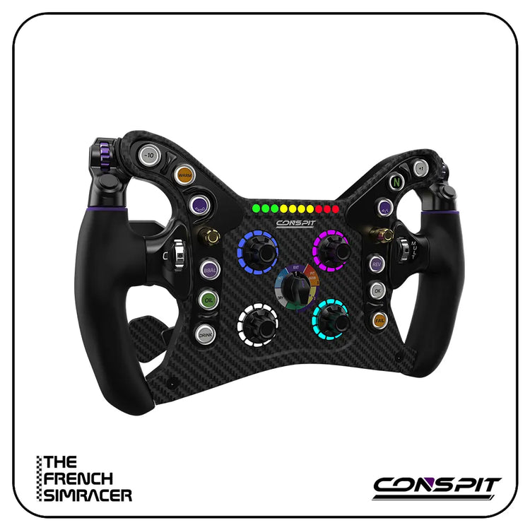 CONSPIT 280FR Steering Wheel - The French Simracer