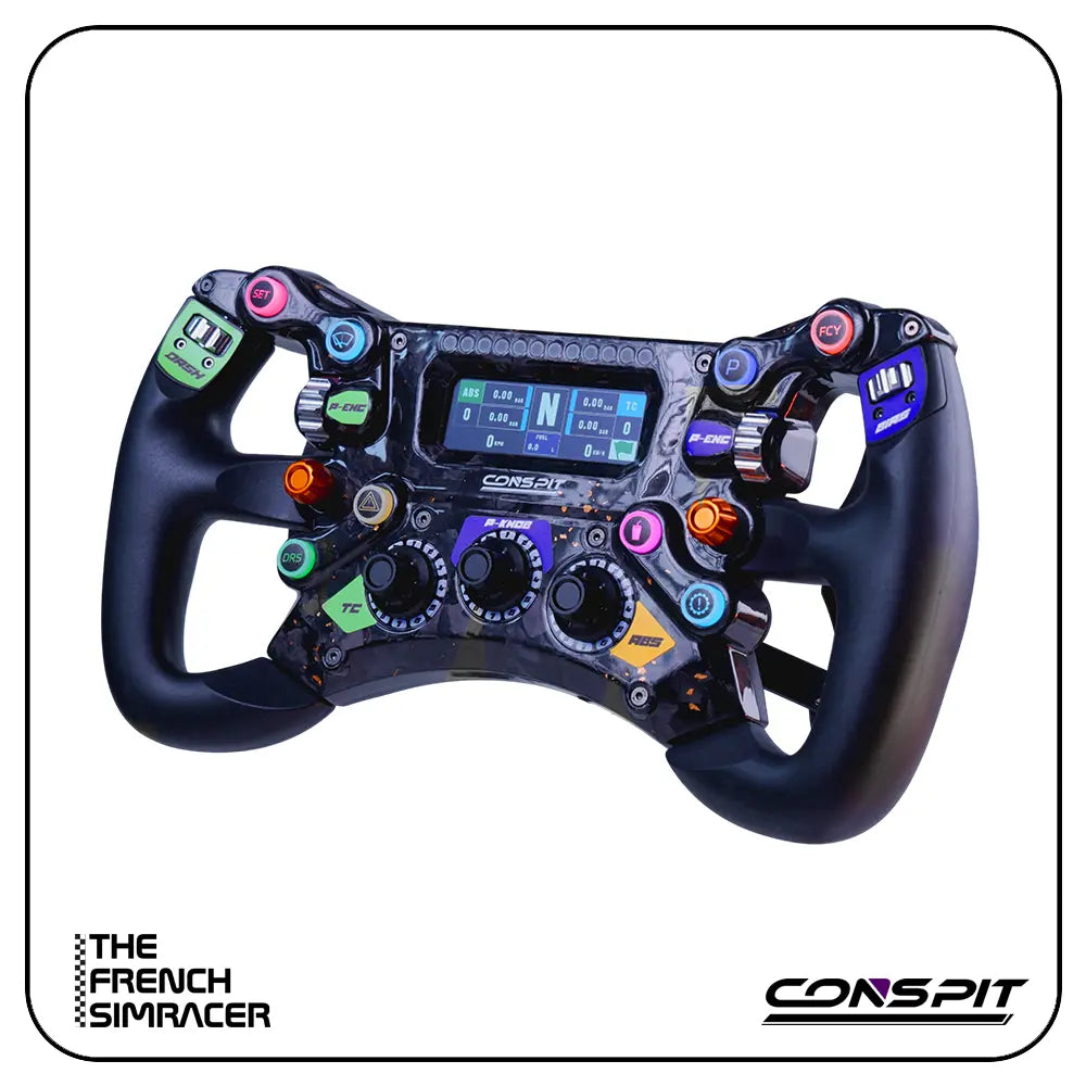 CONSPIT 300 GT Steering Wheel Champion Edition - The French Simracer