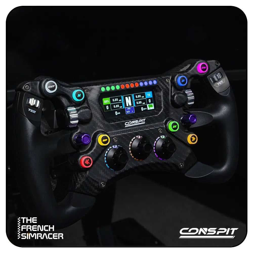 CONSPIT 300 GT Steering Wheel - The French Simracer