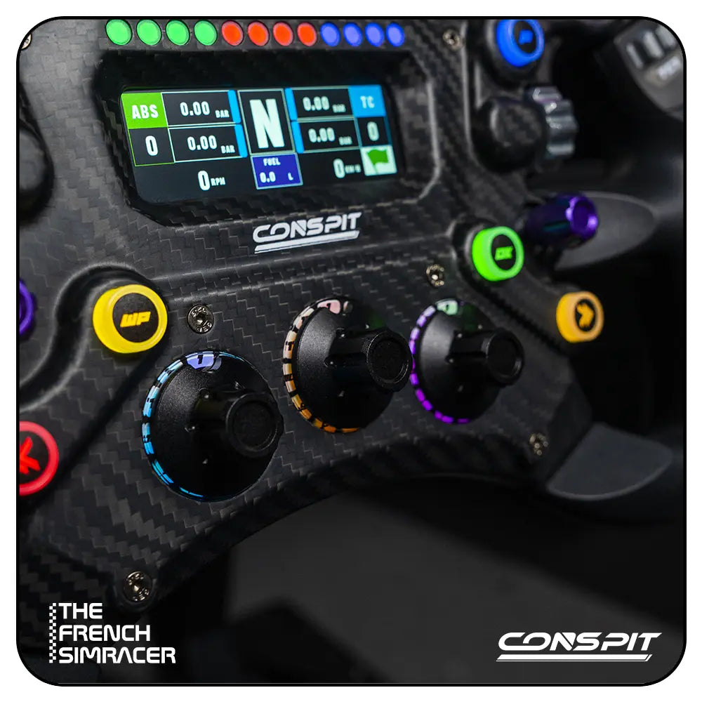 CONSPIT 300 GT Steering Wheel - The French Simracer
