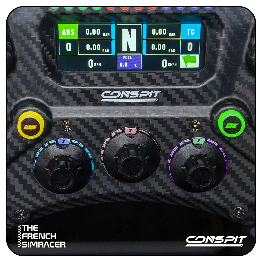 CONSPIT 300 GT Steering Wheel - The French Simracer